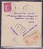 France Type Paix Sur Lettre - 1932-39 Frieden