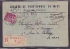 France Type Paix Sur Lettre - 1932-39 Frieden