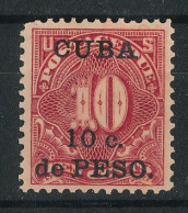 Cuba  N°4* Taxe - Timbres-taxe