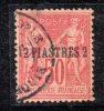 GF244 - LEVANTE , N Sotto U Il 2 Piastres Su 50 Cent Usato - Used Stamps