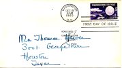 USA. N°708 De 1960 Sur Enveloppe 1er Jour. Satellite Echo I. - America Del Nord