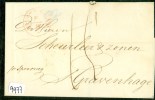 NEDERLAND * POSTHISTORIE * BRIEFOMSLAG PER SPOORWEG Van AMSTERDAM Naar ´s-GRAVENHAGE  (9977) - ...-1852 Prephilately