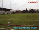 RHYMNEY "War Memorial Park" Pays De Galles - Rugby