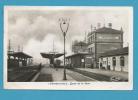 CPSM 1 - Chemin De Fer - Train - Cheminots - La Gare D'ARMENTIERES 59 - Armentieres