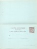 MONACO ENTIER POSTAL DOUBLE - Entiers Postaux