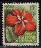 Nouvelle-Calédonie - Oblitéré - Y&T 1958 N° 289 Hibiscus 15f Polychrome - Gebruikt