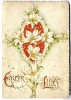 EASTER LILIES    CLIFTON NINGHAM   -  8 PAGES CARTONNEES   XIX°  BELLES ILLUSTRATIONS - Poetry