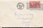 Canada ST. CATHARINES Ontario 1937 Cover Lettre ROCHESTER N. J. USA GVI. Coronation Stamp - Brieven En Documenten