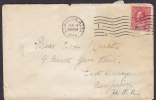 Canada EDMONTON Alta. 1915 Cover Lettre EAST ORANGE New Jersey USA, GV. Stamp (2 Scans) - Brieven En Documenten