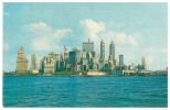 FRA CARTOLINA POST CARD STATI UNITI D’AMERICA U.S.A. UNITED STATES OF AMERICA NEW YORK CITY – SKYLINE OF LOWER MANHATTAN - Manhattan