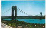 FRA CARTOLINA POST CARD STATI UNITI D’AMERICA U.S.A. UNITED STATES OF AMERICA NEW YORK CITY – GEORGE WASHINGTON BRIDGE A - Bridges & Tunnels