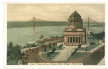 FRA CARTOLINA POST CARD STATI UNITI D’AMERICA U.S.A. UNITED STATES OF AMERICA NEW YORK – GRANT’S TOMB AND NEW HUDSON RIV - Autres Monuments, édifices