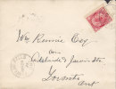 Canada FENELON FALLS Ontario 1899 Cover Lettre TORONTO Ontario 3c. Victoria Stamp (2 Scans) - Storia Postale