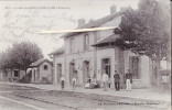 La Gare De MARCQ-SAINT-JUSTIN (Ardennes) - Attigny