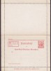 Deutsches Reich Stadtpost Postal Stationery Ganzsache Entier 3 Pf. Kartenbrief Stadt-Brief-Verkehrs MANNHEIM (2 Scans) - Private & Lokale Post