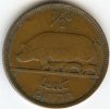Irlande Ireland 1/2 Penny 1937 KM 2 - Irlanda
