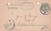 Germany 1904 Used Prepaid Postcard - Postcards - Used