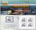 LATVIA 2006 Essen Stamp Fair Booklet With Ice Hockey  Michel 667 X 4  MNH / ** - Lettonie