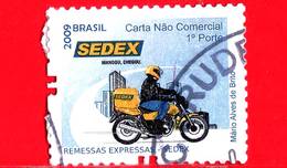 BRASILE - Usato - 2009 - Prodotti E Servizi Postali - SEDEX - Express Mail - 1st Non-co R$ - Oblitérés