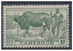 CAMEROUN - YT 276 - BOEUF A BOSSE - LEGERE CHARNIERE (1946) - Unused Stamps