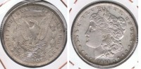 EE.UU. USA DOLLAR MORGAN 1884 OREGON PLATA SILVER T2 - 1878-1921: Morgan