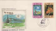 FDC NOUVELLES HEBRIDES 19.11.1973 - NOEL 1973 - FDC