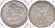 EE.UU. USA DOLLAR MORGAN 1889 PLATA SILVER T4 - 1878-1921: Morgan