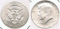 EE.UU. USA HALF DOLLAR KENNEDY 1964 PLATA SILVER T - 1964-…: Kennedy