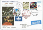 Dévolution Du Pouvoir Central à La Municipalité D'Osaka, Enveloppe Souvenir Adressée En Andorre - Storia Postale