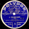 78 Trs 30 Cm  état B -  ORCHESTRE DE L'OPERA DE BERLIN - PEER-GYNT - SUITE  "Retour De Peer-Gynt" "Chanson De Solverg" - 78 T - Disques Pour Gramophone