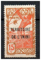 ININI - YT 6 NEUF (1932-38) - Nuovi