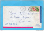 MARCOPHILIE--lettre Avion- Saint Pierre Et Miquelon-cad-1966 Stamp-N°362-Flower-cypripedium- - Storia Postale