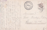 Oblitération Militaire Sur Carte Postale : Bataillon 166 - Poste De Campagne - 1914 - Abstempelungen