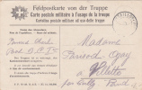 Oblitération Militaire Sur Carte Postale Militaire : 1914 - Poststempel