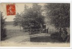 Carte Postale Ancienne Grigny - La Passerelle Du Garon - Grigny