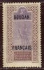 Soudan - Neuf - Y&T 1921 N° 20 - 1c Brun-lilas Et Violet - Neufs