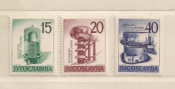 YOUGOSLAVIE  ( EU - 1091 )  1960  N° YVERT ET TELLIER  N° 828/830     N* - Nuevos