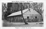 Missions Maristes D'Océanie. Iles Salomon.animée Tangararele Dortoir Des Garçons   .cpa Année 1930 - Solomon Islands