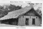 Missions Maristes D'Océanie. Iles Salomon L'Eglise De KAKABONA Petite Animation  Année 1930 - Solomon Islands