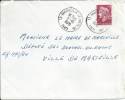 Lettre France 1975 RECOMMANDEE EN ROUGE LA COURNEUVE - 1921-1960: Modern Period