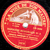 78 Trs 30 Cm  état TB -  L'ORCHESTRE SYMPHONIQUE DE PHILADELPHIE -  RAPSODIE HONGROISE 1re Partie Et Fin - 78 T - Disques Pour Gramophone