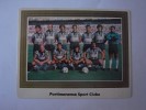 1 CHROMO CROMO PICTURE CARD - SOCCER FUTEBOL !!! PORTUGAL PORTIMONENSE (2 SCANS) - Sports