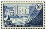 SAINT PIERRE ET MIQUELON - YT 348 NEUF - LE FRIGORIFIQUE DE SAINT PIERRE (1955-56) - Neufs