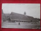 Le Faouet (morbihan) Les Halles Animée Timbrée 1925 - Markthallen