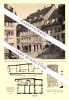 Photographien / Ansichten , 1917 , Burgdorf / Berthoud , Apotheke , Prospekt , Fotos , Architektur !!! - Berthoud