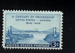 203699647 1948 (XX) POSTFRIS MINT NEVER HINGED SCOTT 961 United States Canada Friendship Bridge - Nuovi