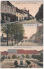 BÄRWALDE Neumark Color 3 Bilder Um Den Marktplatz Mieszkowice 11.7.1920 Infla Frankatur - Neumark