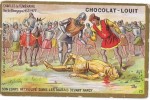 Cromo  CHOCOLAT Louit CHARLES LE TEMERAIRE - Louit