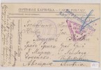 RUSSIA POW Postal Stationery WW I - Brieven En Documenten