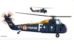 Sikorsky Hss1 Marine Nationale Flottile 31f  St  Mandier - Helicopters